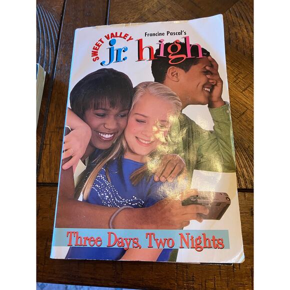 Sweet Valley Jr. High Book Lot of 3, Third Wheel, Three Days, One 2 Many,Vintage - Picture 2 of 10